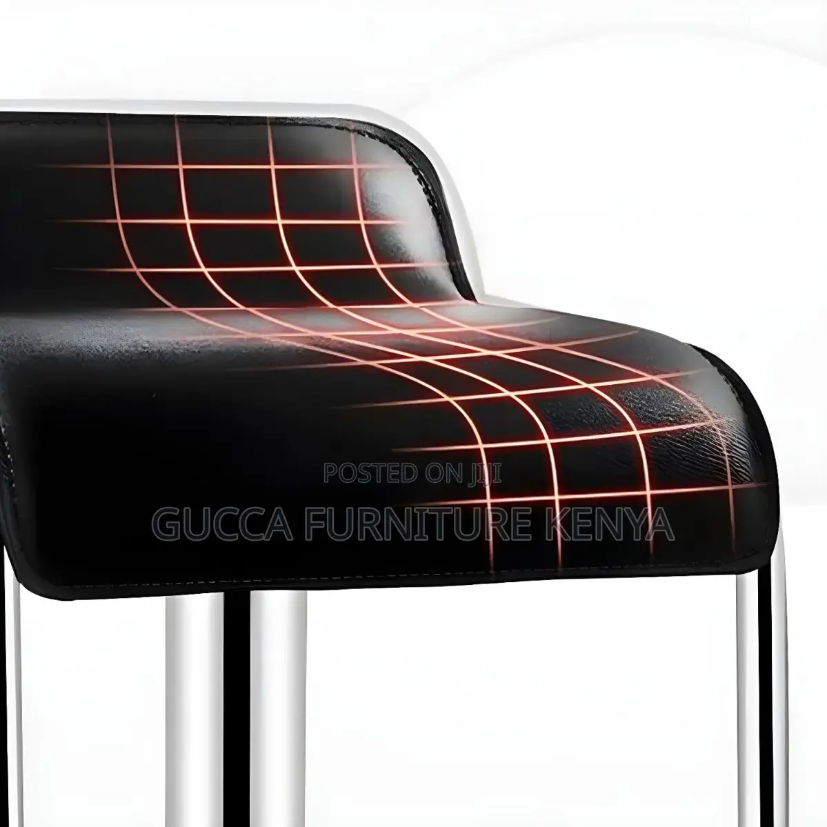 Home Chairs: Office Home Swivel Leather Saddle Foot Stool