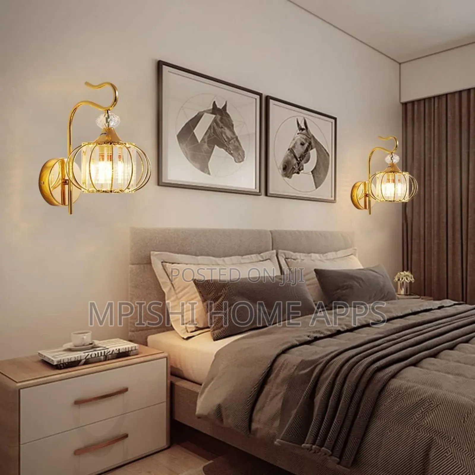 Crystal Wall Light