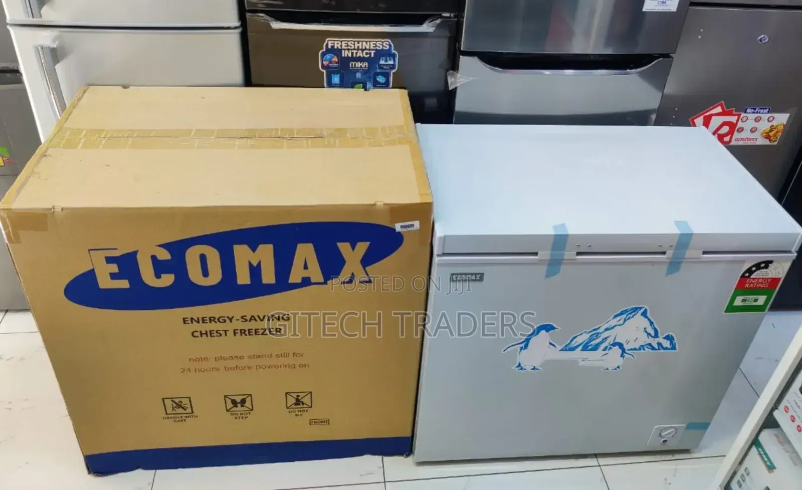 *Ecomax Freezer 169litres