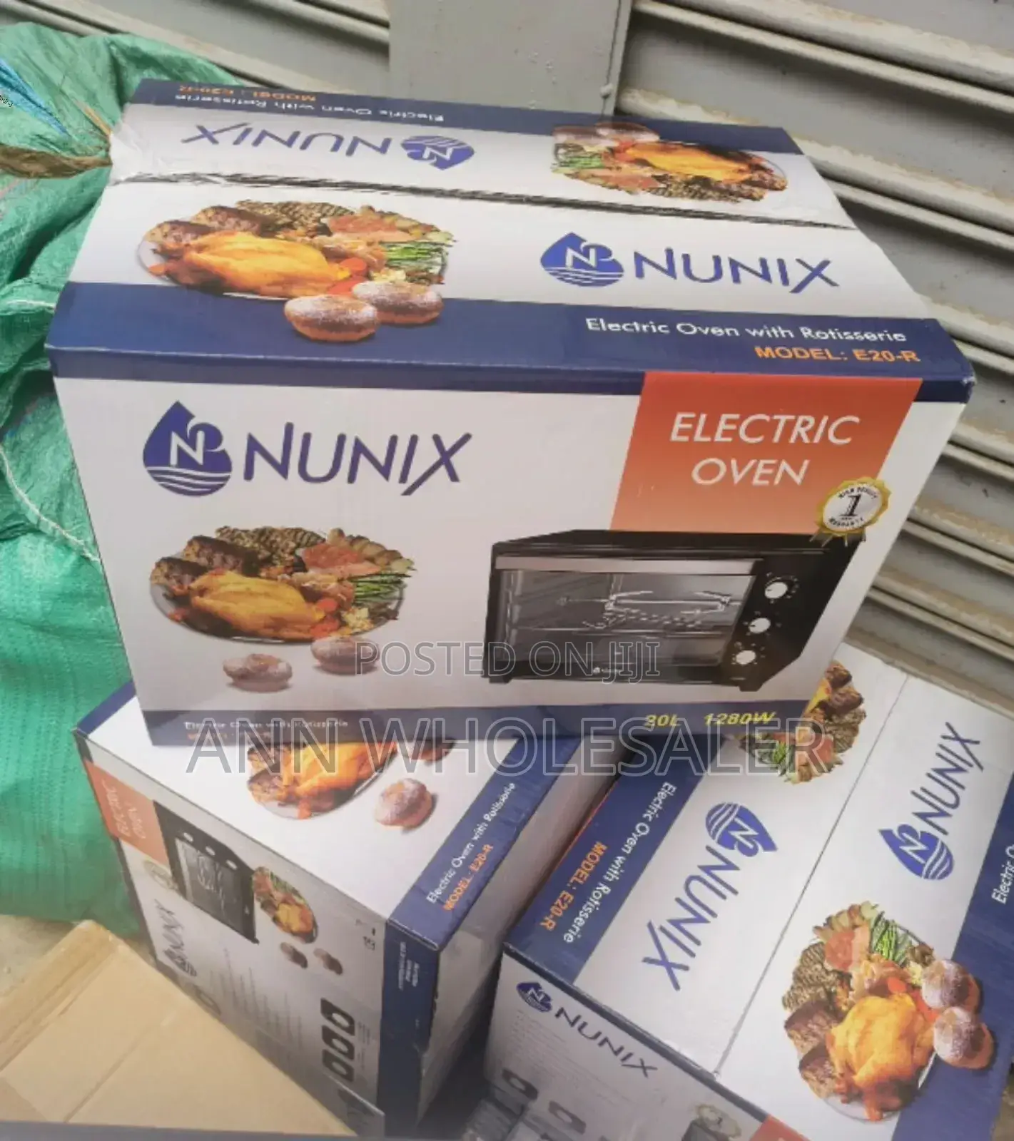 With Warranty Electric Oven Nunix Rotisserie R/7