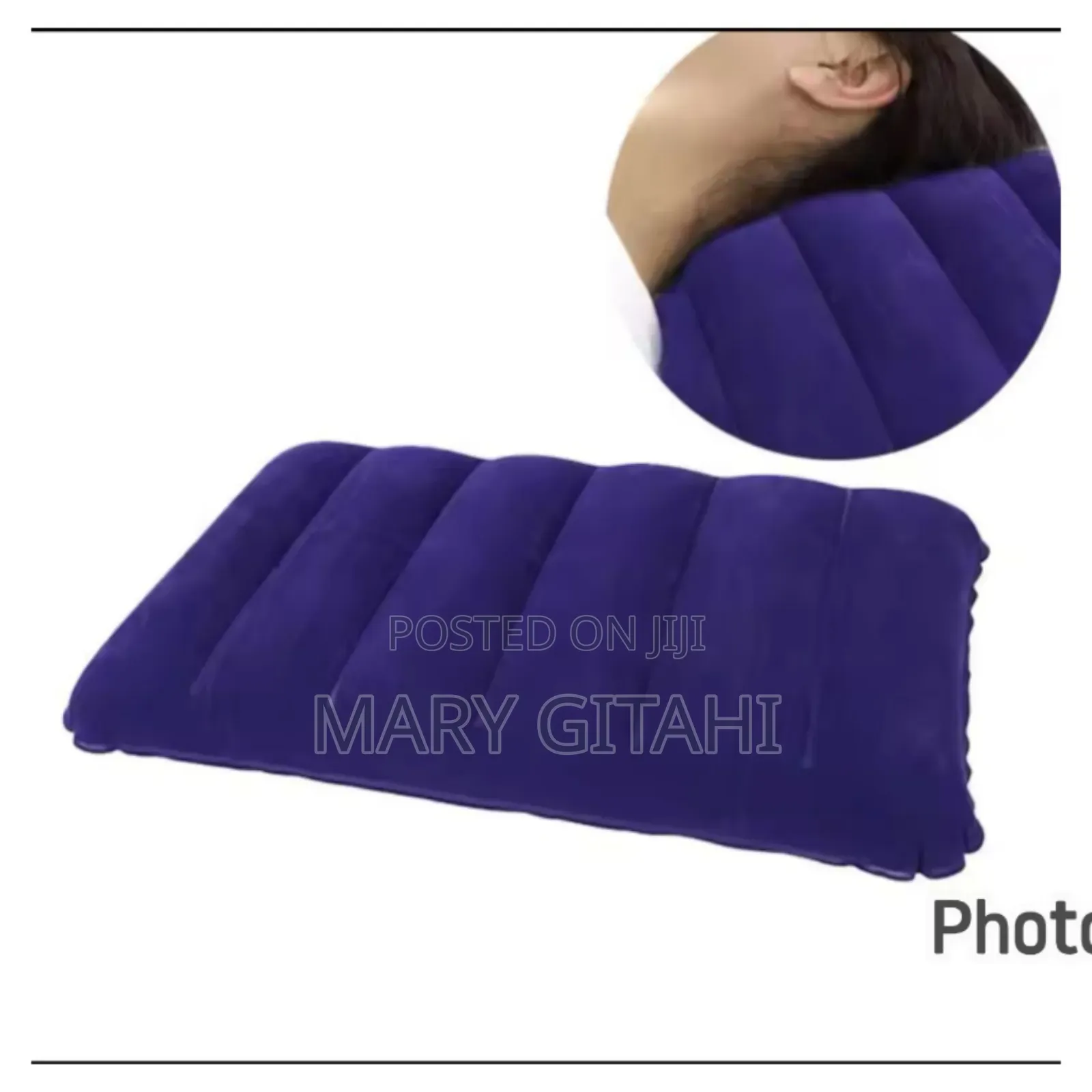 *INTEX Foldable, Inflatable Pillow Travel Sleep Pillow*