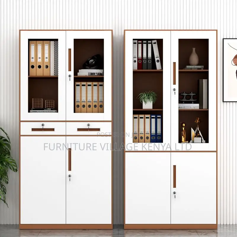 Office Cabinets; Two Door Metallic Steel Storage Cabinet