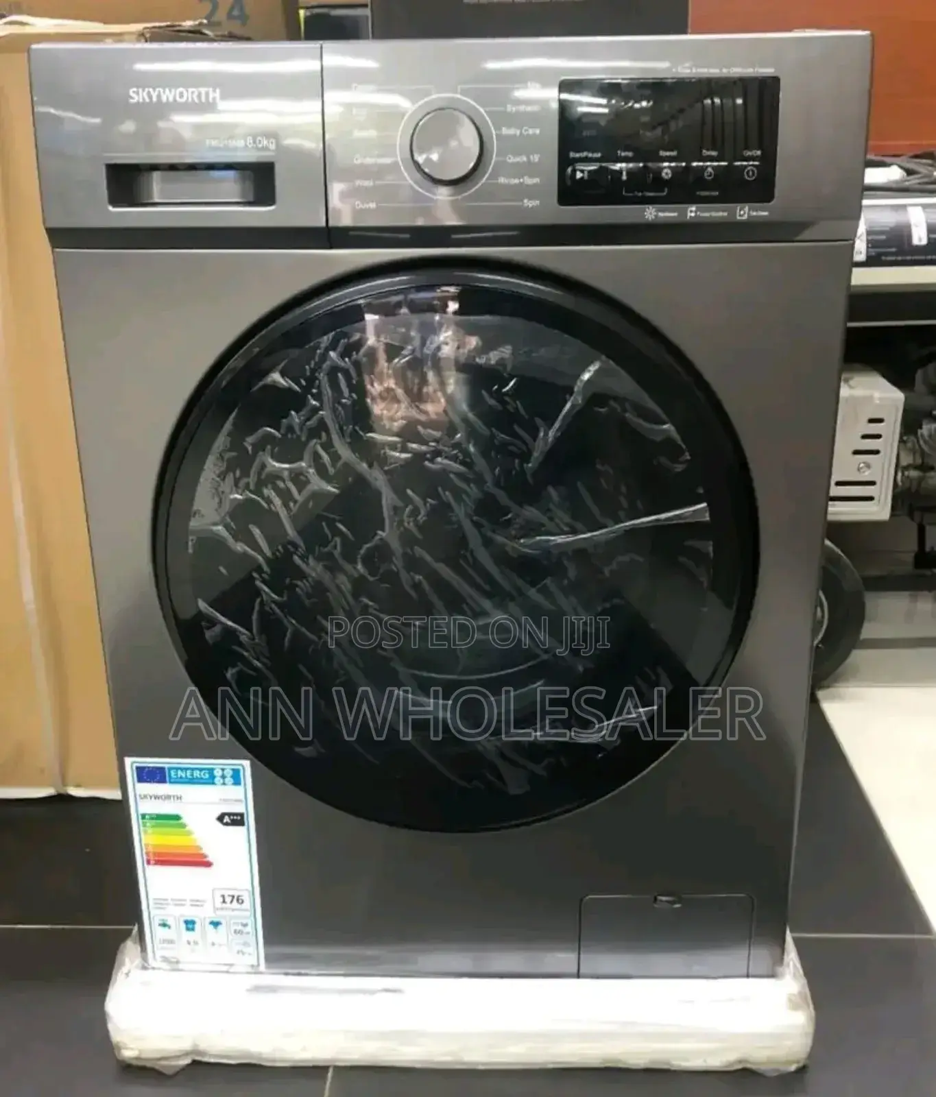 8kg Skyworth Front Load Washing Machine Full Automatic