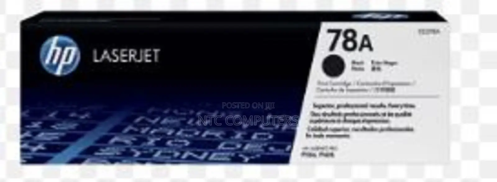 Hp 78a Black Laserjet Toner Cartridge