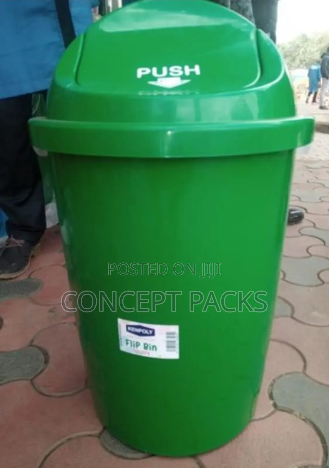 Kenpoly 50L Disposable Flip Bin