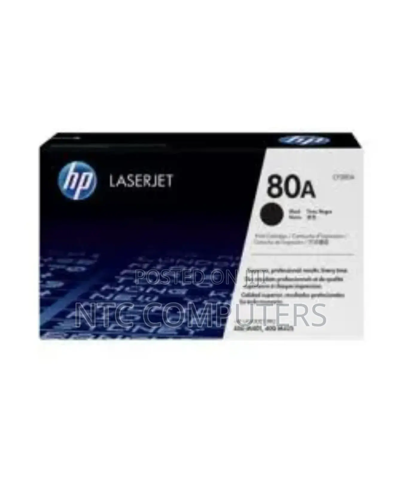 HP 80A (CF280A) Black Original Laserjet Toner Cartridge