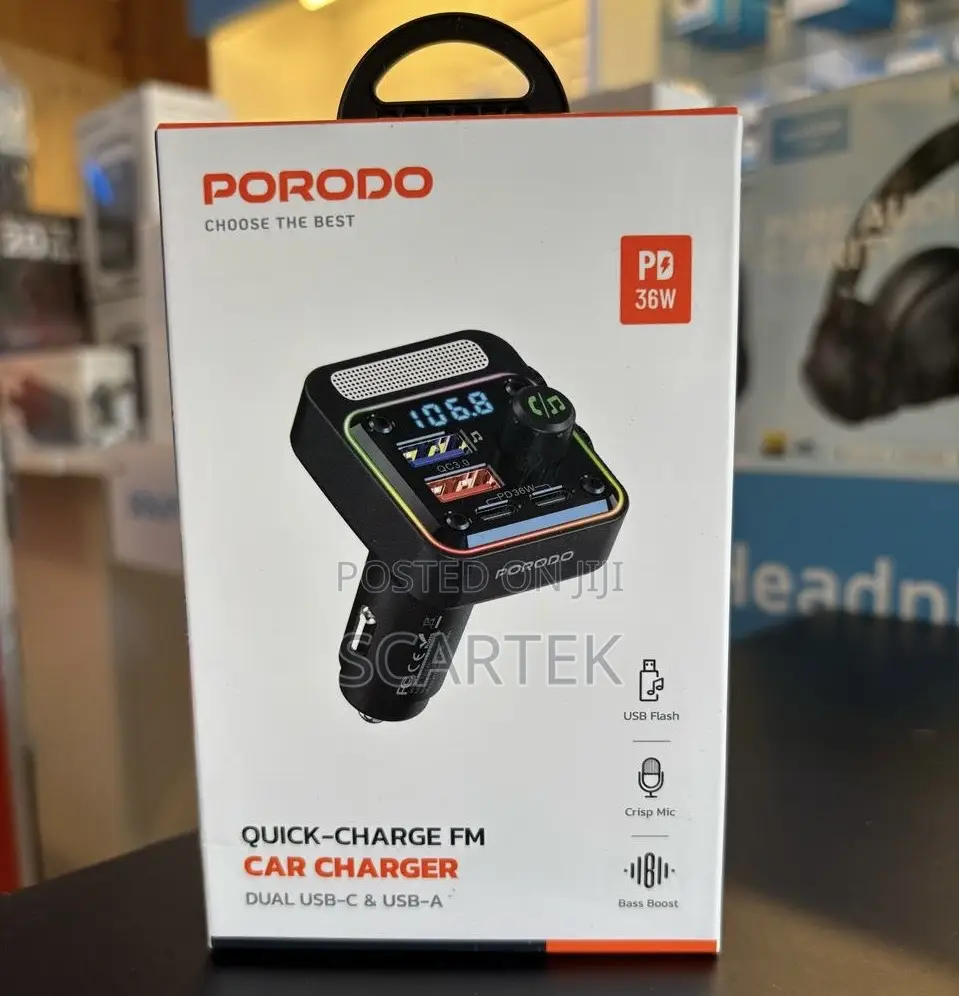 Porodo Car Charger