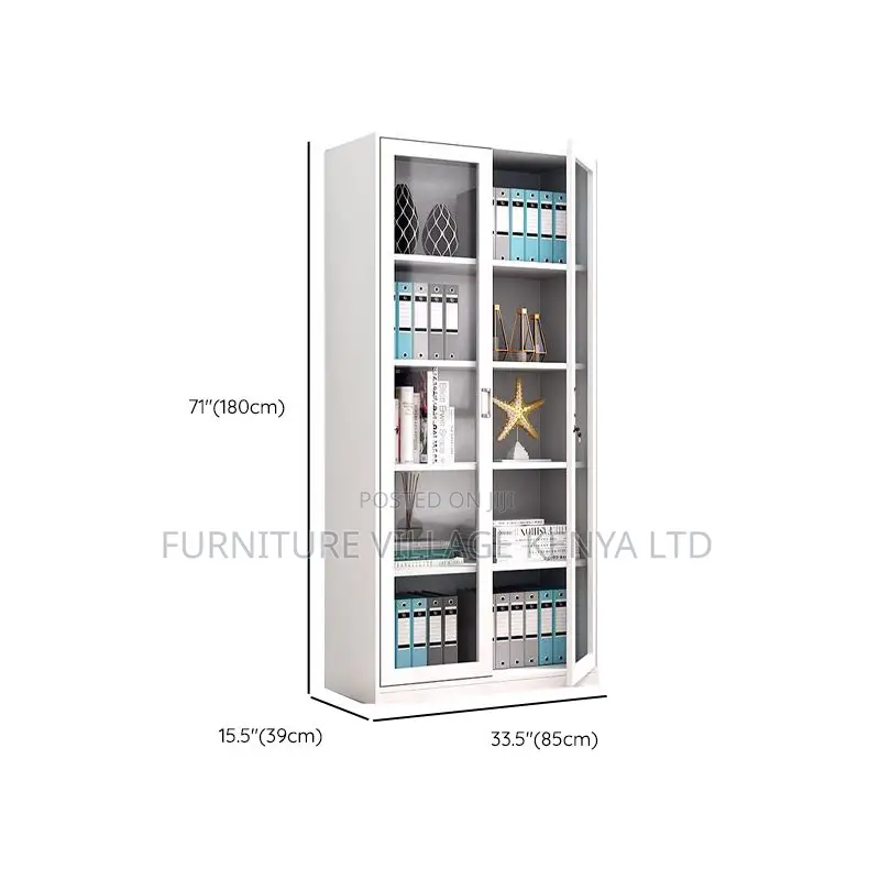 Steel Vertical Filing Cabinet With Flameproof Locker