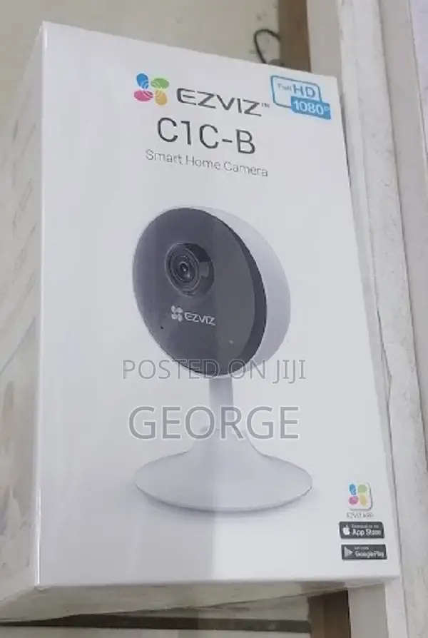 Secured EZVIZ C1c-B Indoor PTZ Spy Camera
