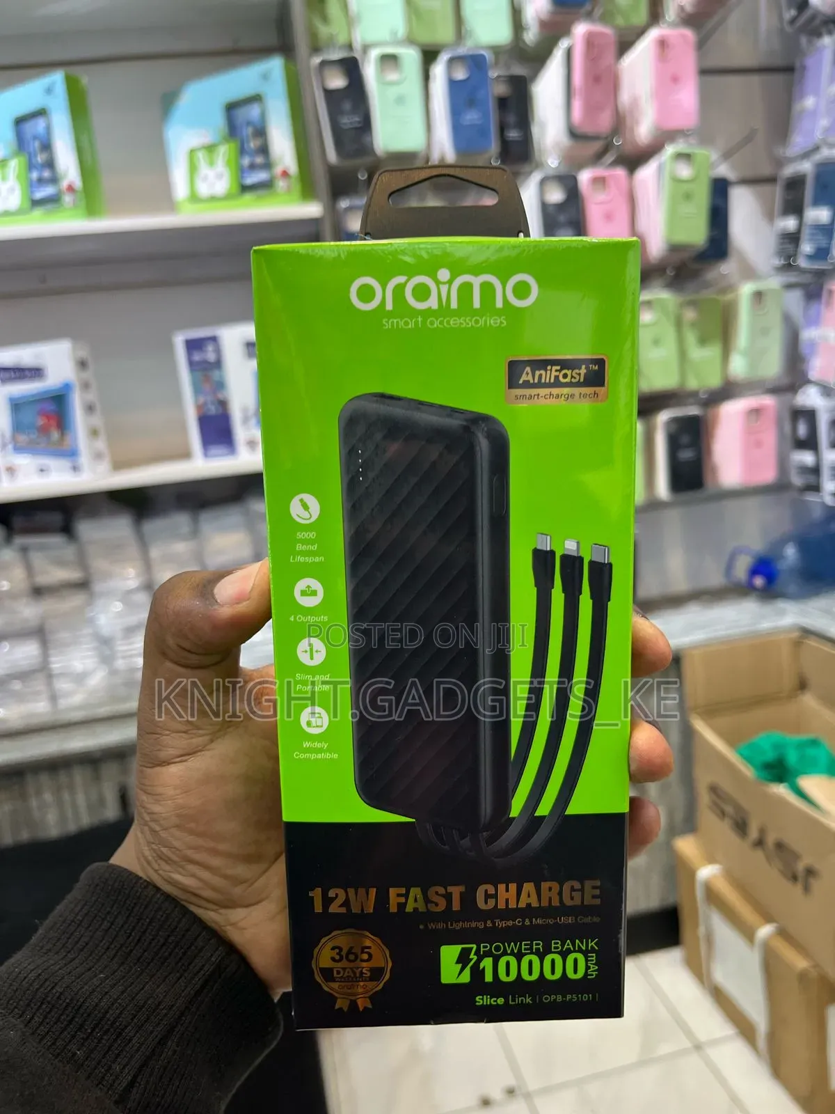 Oraimo Power Bank (Slice Link) ! 