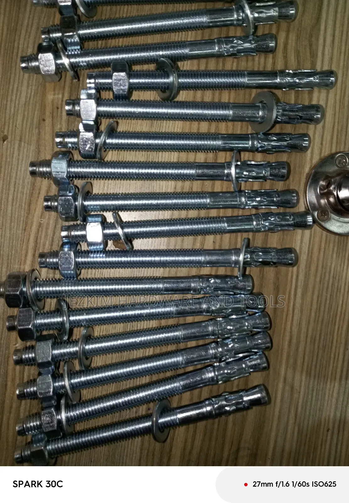 Anchor Bolts M12 by 150mm