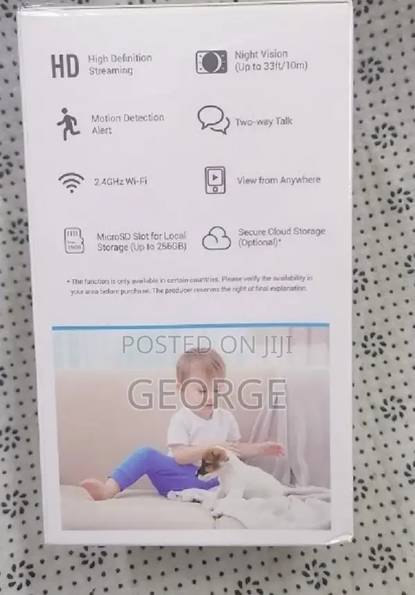 Efficient C2C Smart Wi-Fi Security Camera