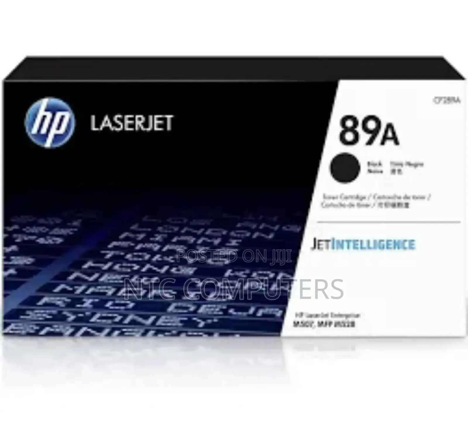 HP 89A Black (CF289A) Original Laserjet Toner Cartridge