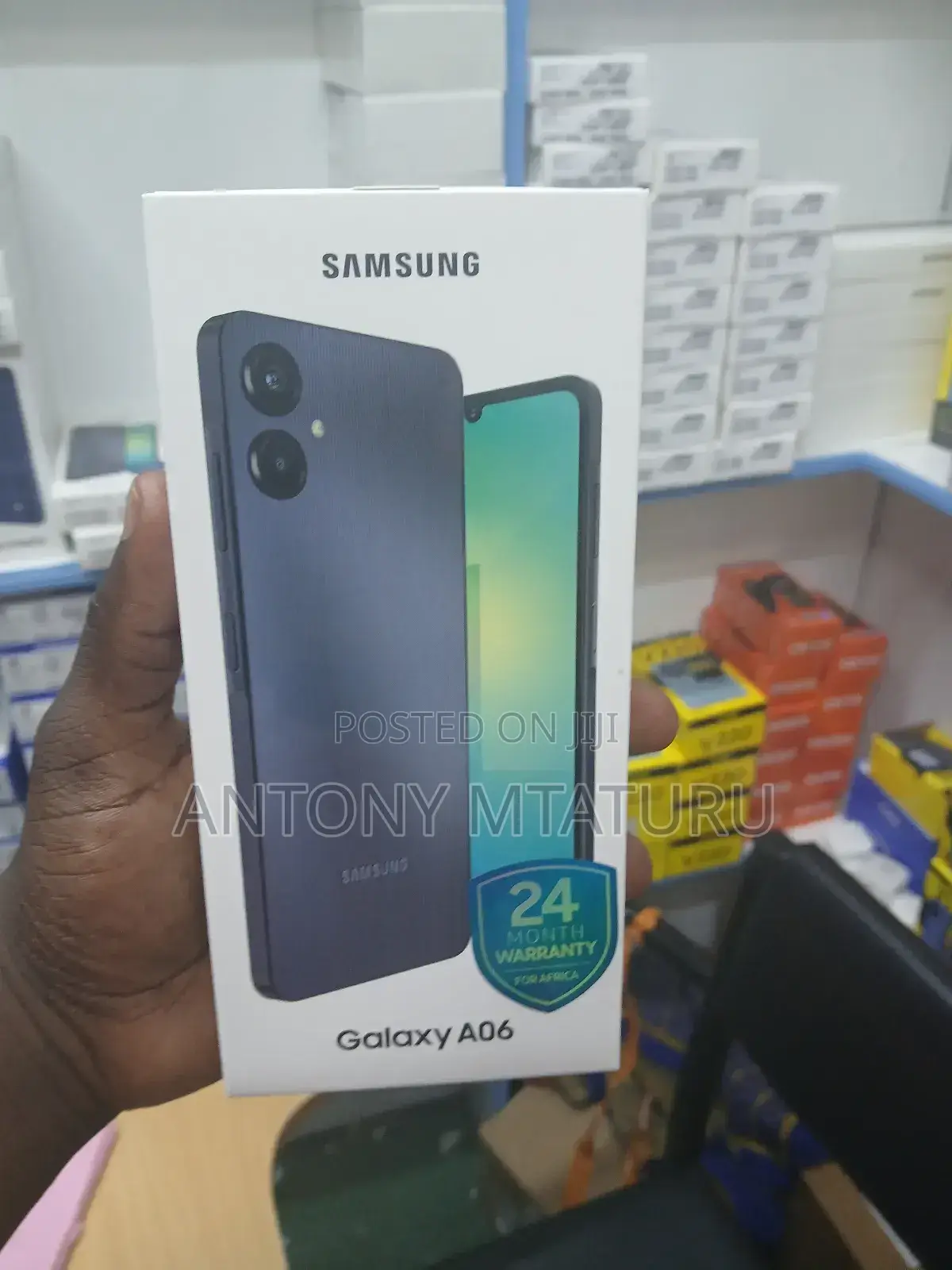 New Samsung Galaxy A06 128 GB Black