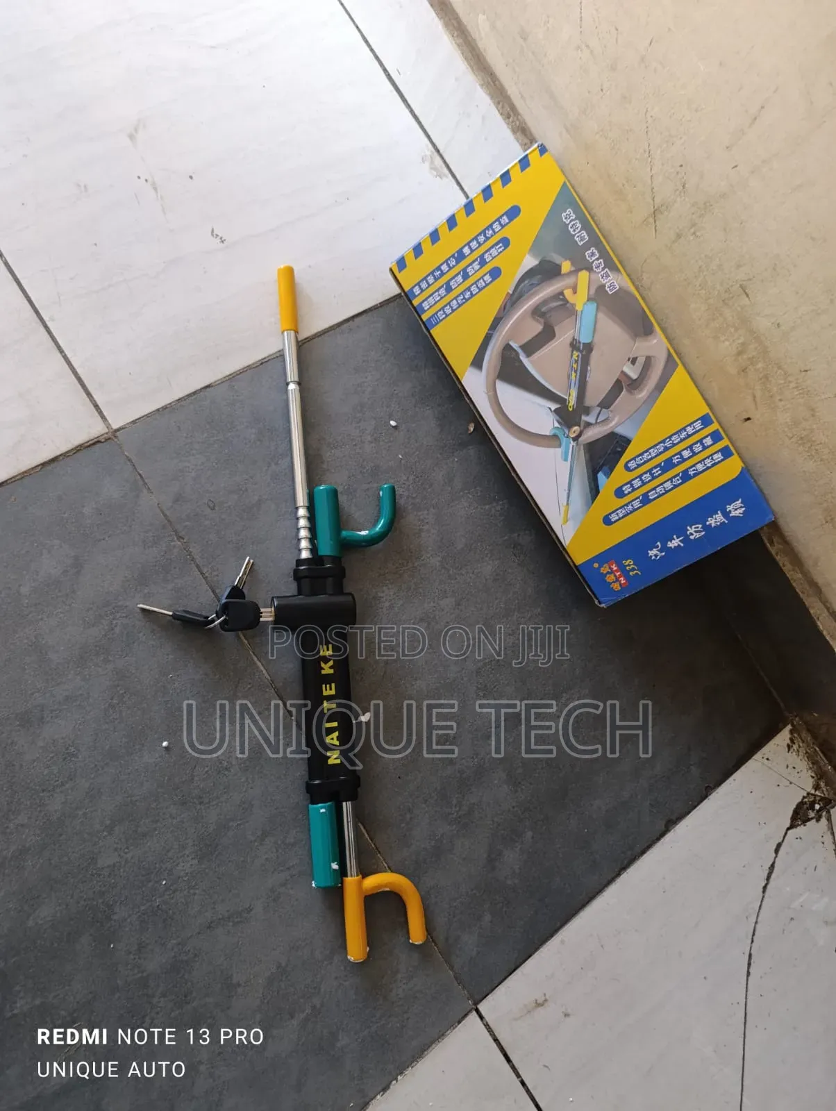Anti-Theft Steering Wheel Lock