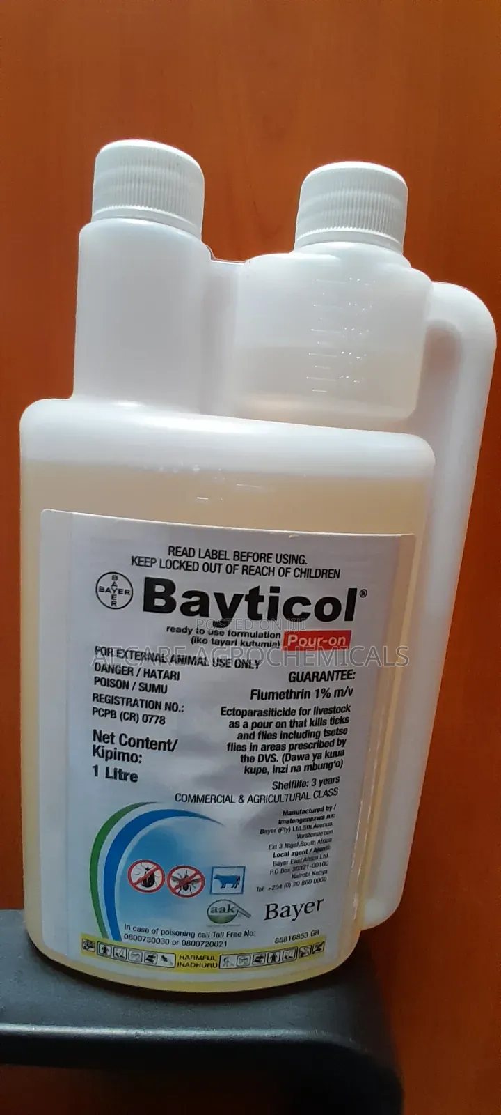 Bayticol Pour On 1litre