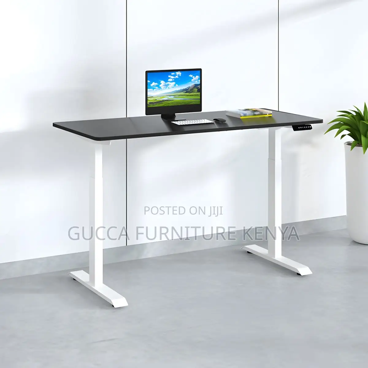 Office Tables:120cm Standing Desk for Medium-Sized Workspace