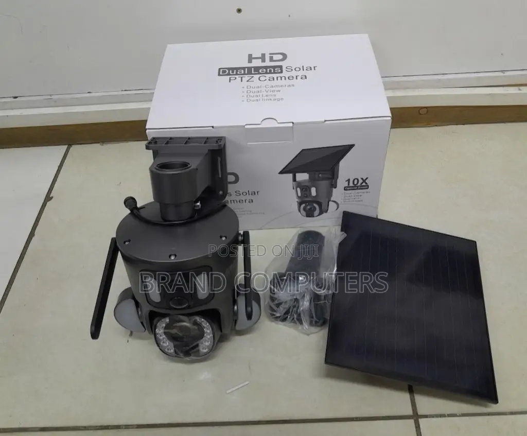 10X 4mp Ubox Solar Dome 4G PTZ Camera