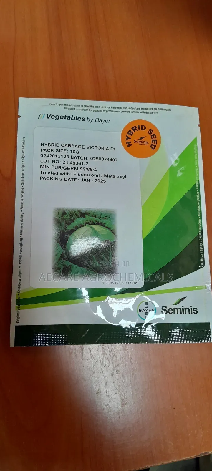 Hbrid Cabbage Victoria F1 10 Grams