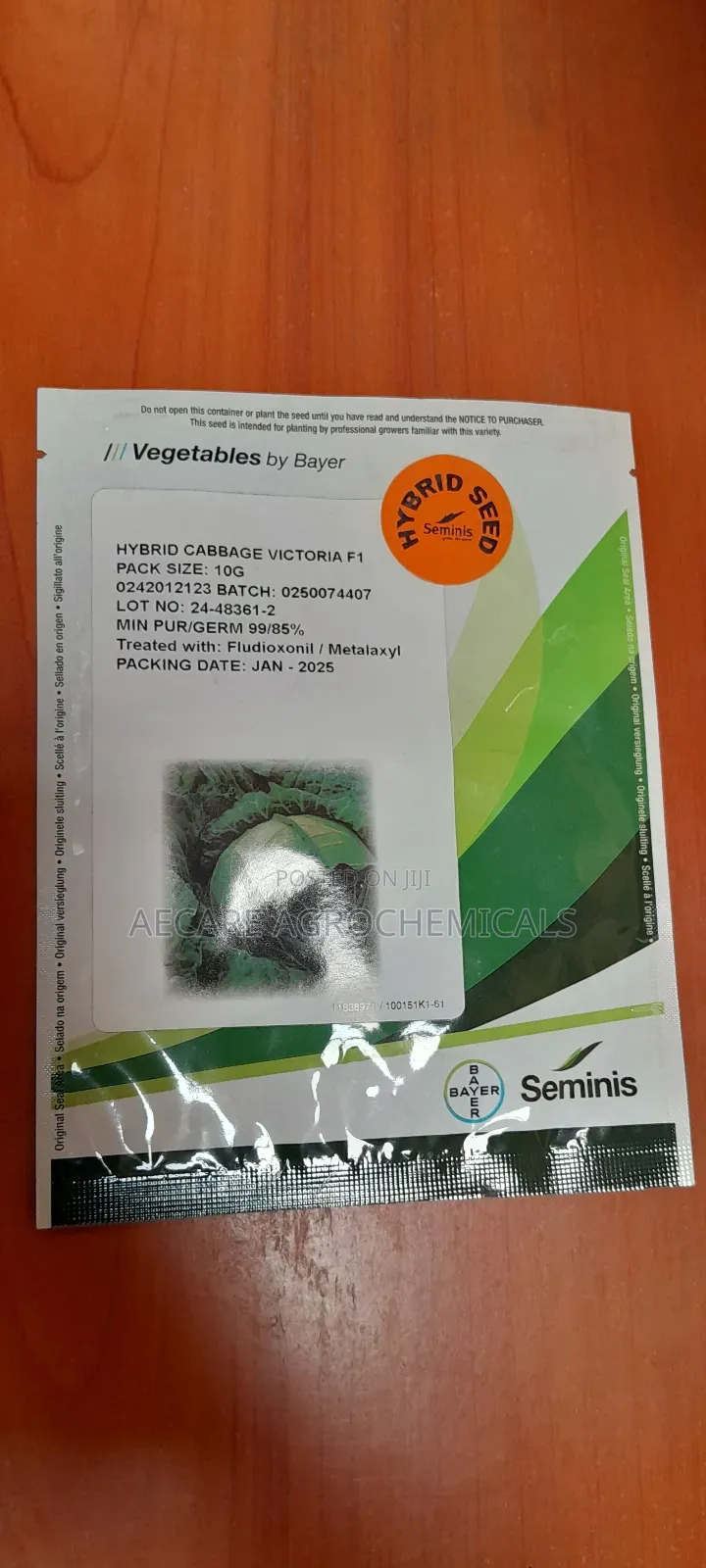 Hbrid Cabbage Victoria F1 10 Grams
