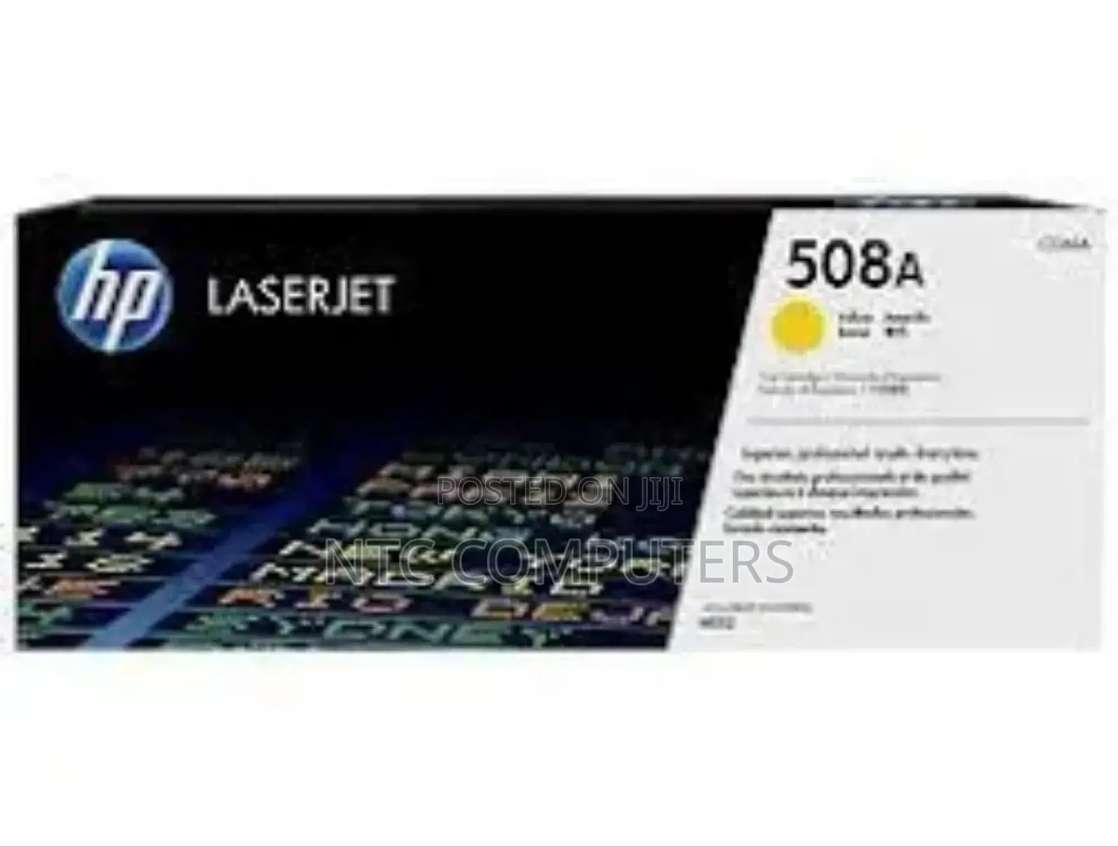 HP 508A Yellow Original Laserjet Toner Cartridge (CF362A)