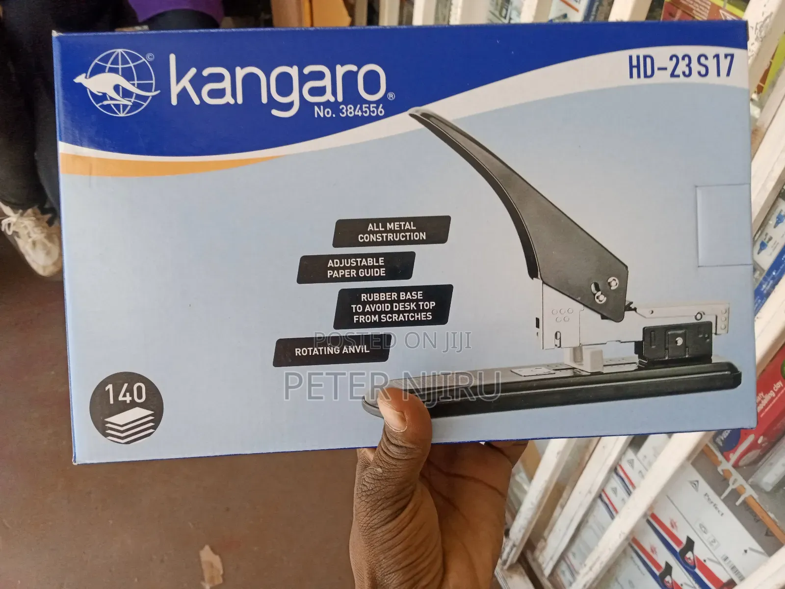 Kangaro HD-23S17 Heavy Duty Stapler