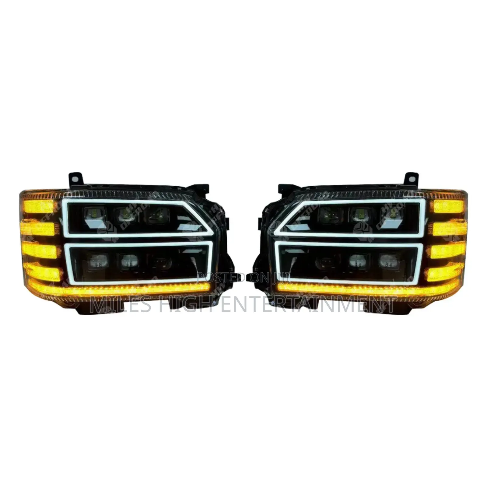 Toyota Hiace Modified Headlights