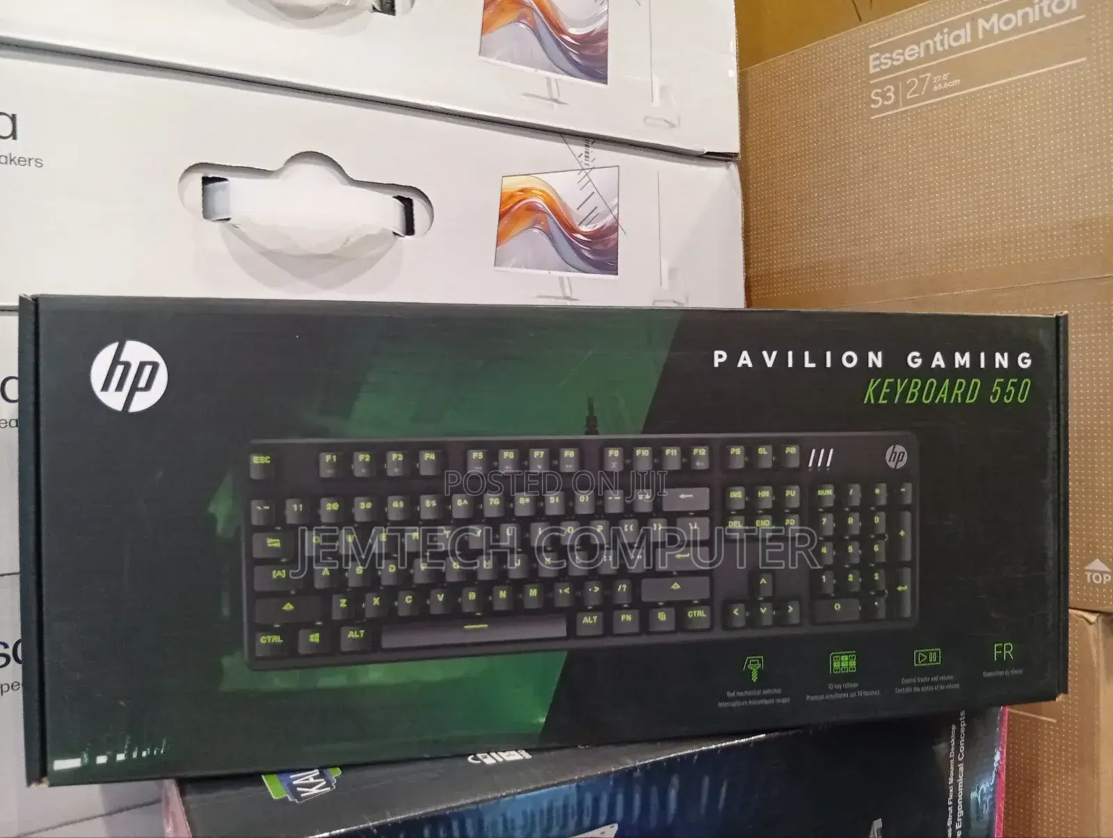 HP Pavilion 550 RGB Backlight Mechanical Gaming Keyboard