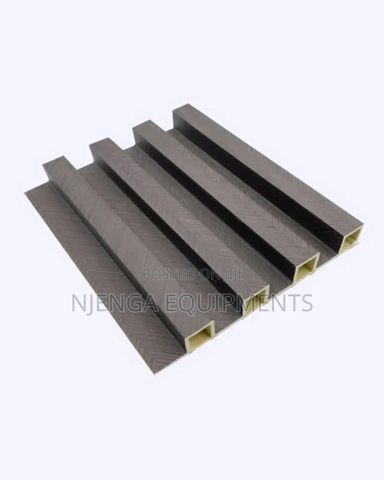 Grey Fluted Wall Panels