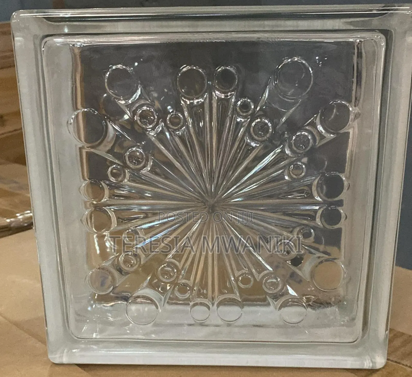 Clear Glass  Blocks Available