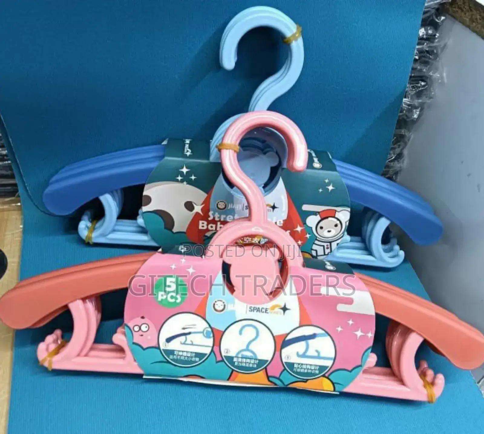 5pcs Kids Multipurpose Hangers