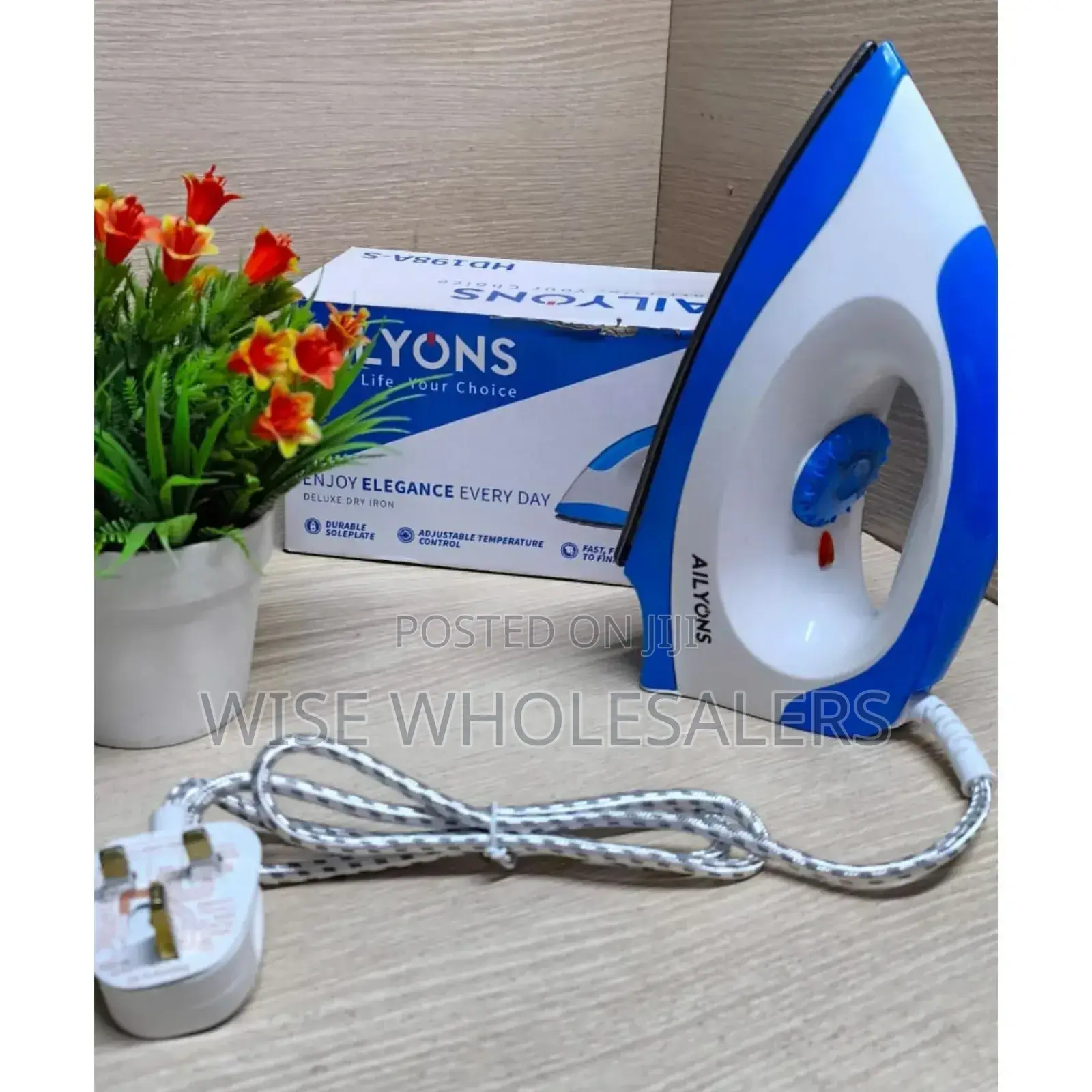 Ailyons Hd-198a Electric Iron Box ° ^