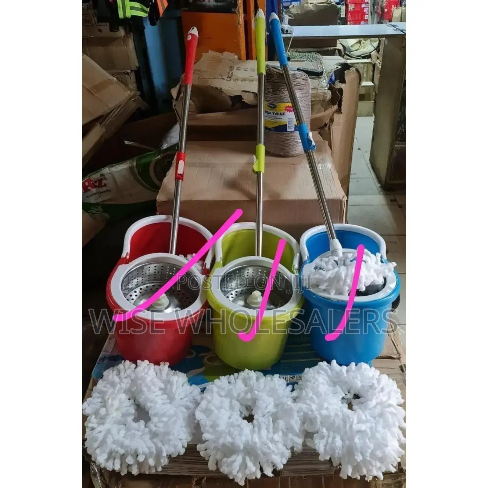 *Metallic Spin Mop√•°