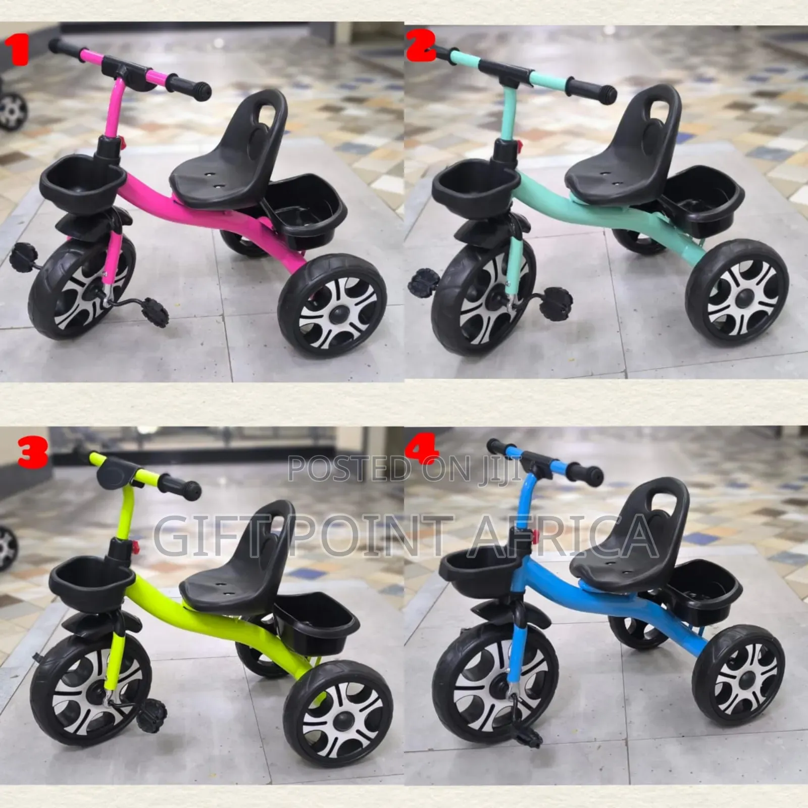 Kids Three Wheels Tricycle for Kids Below 5 Years