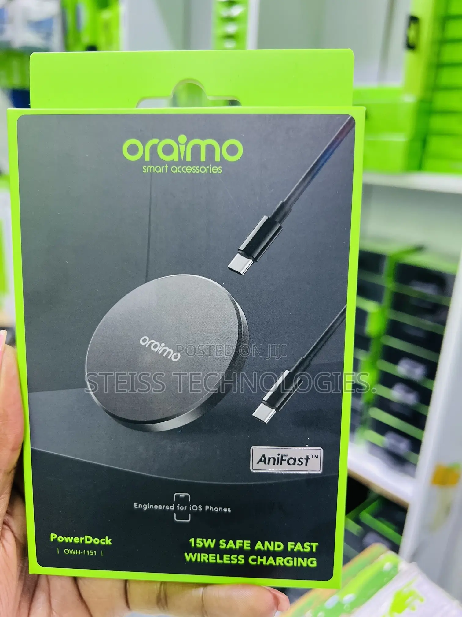 Oraimo Wireless Charger.