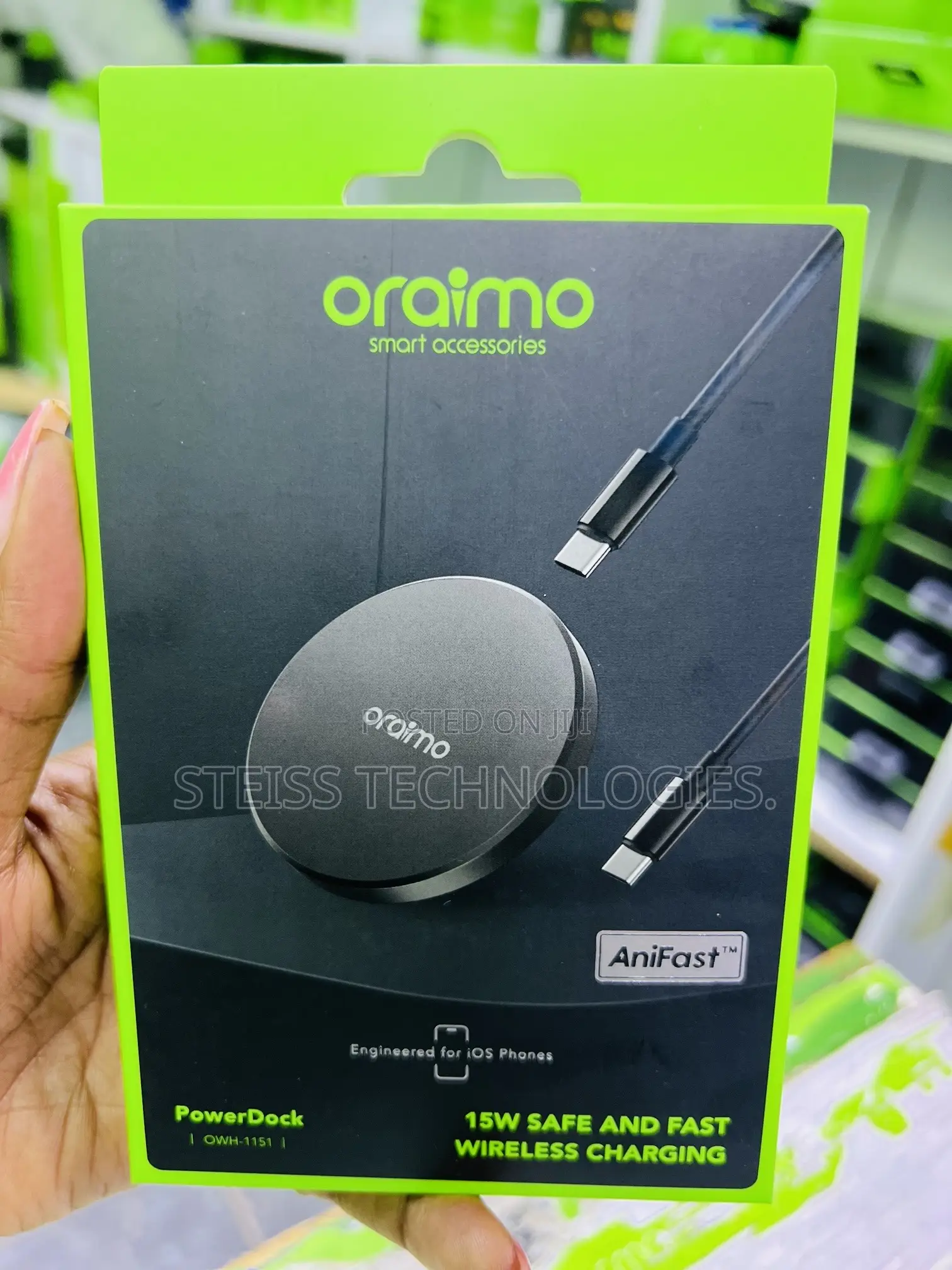 Oraimo Wireless Charger.