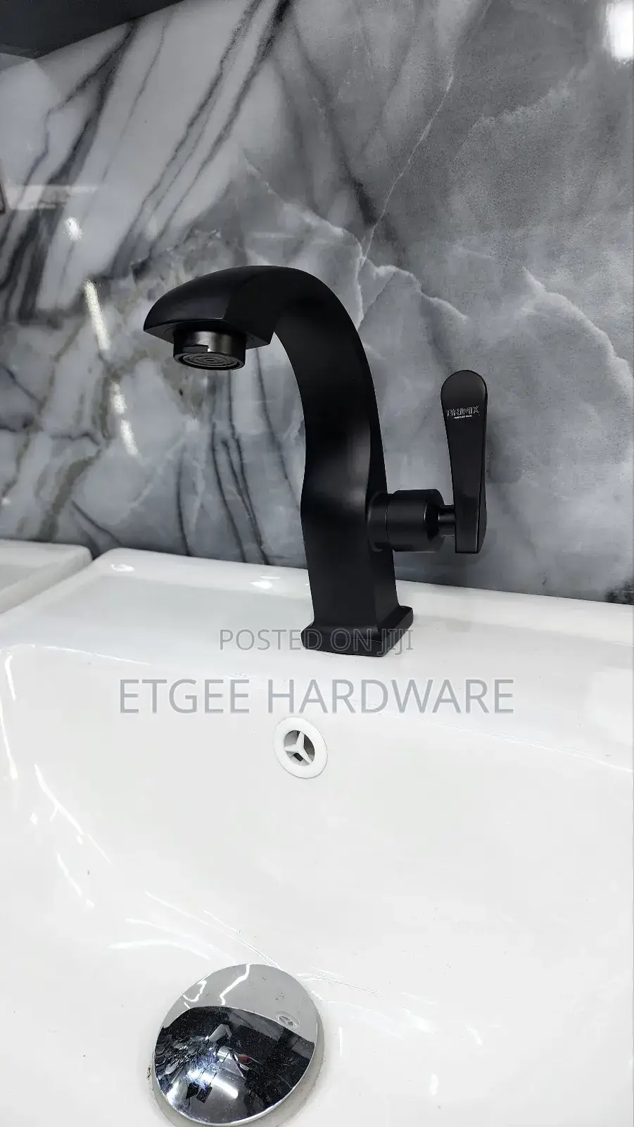 Brimix Basin Tap Black 17