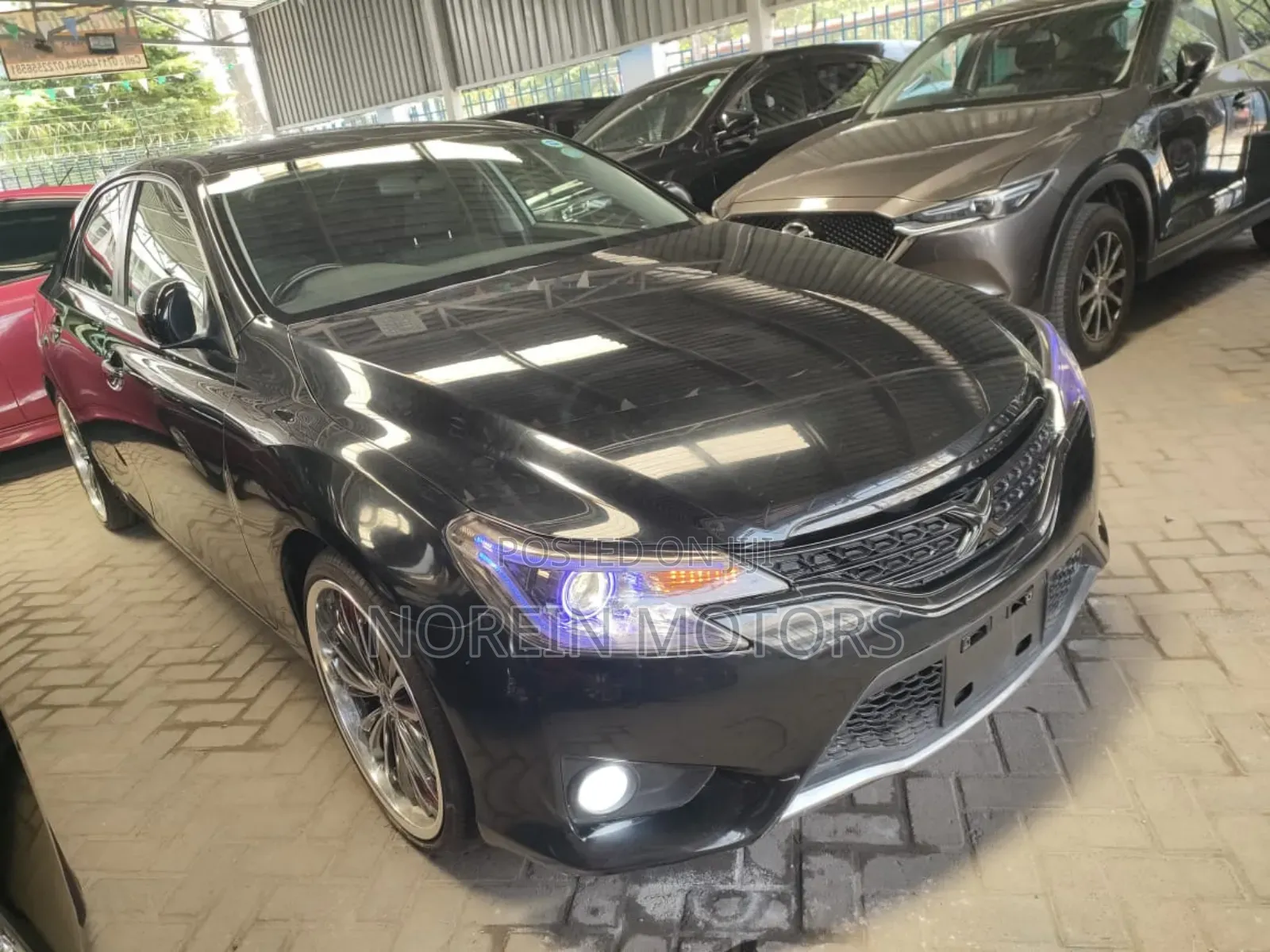 Toyota Mark X 2017 Matt Black