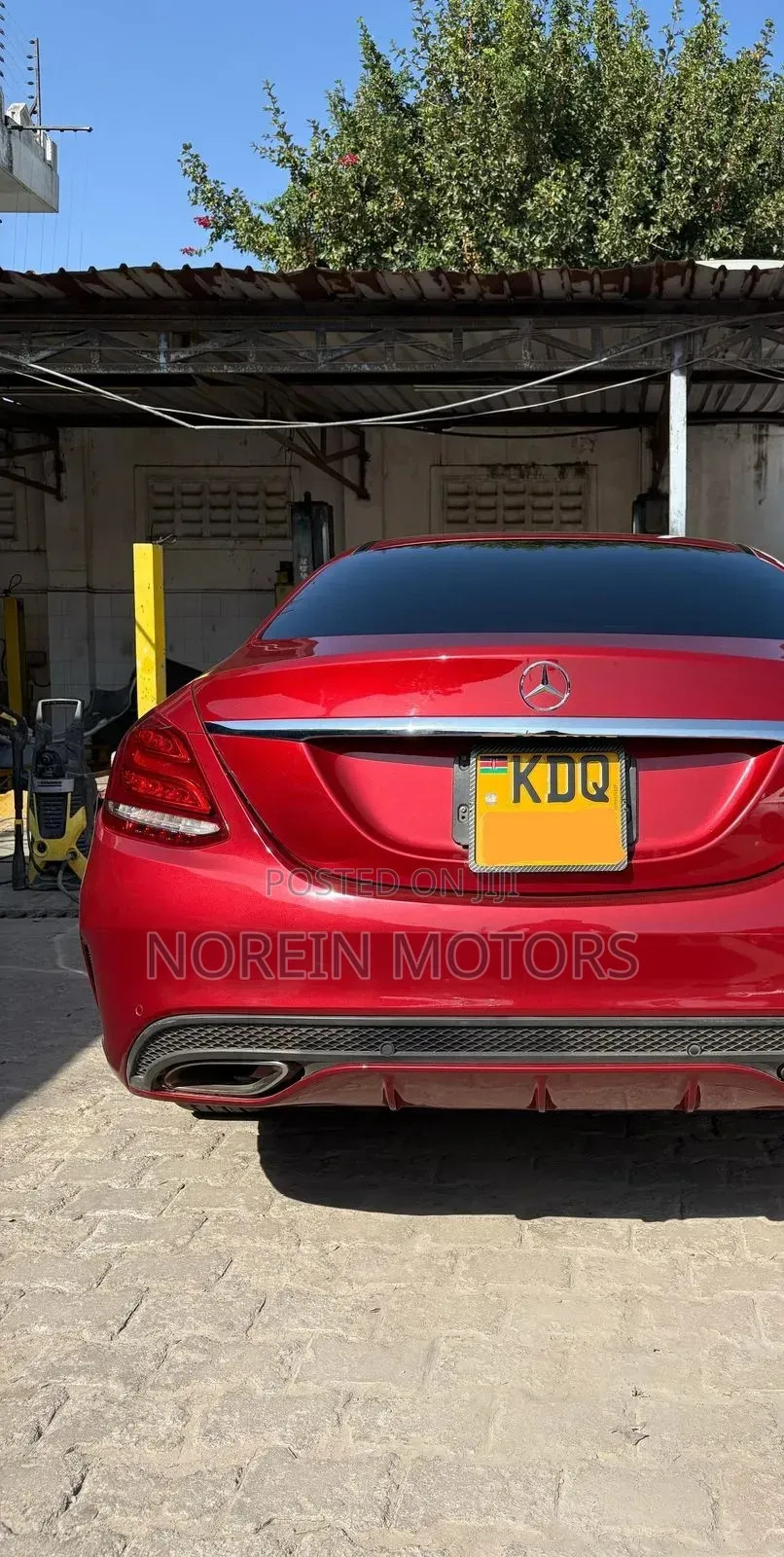 Mercedes-Benz C200 2017 Red