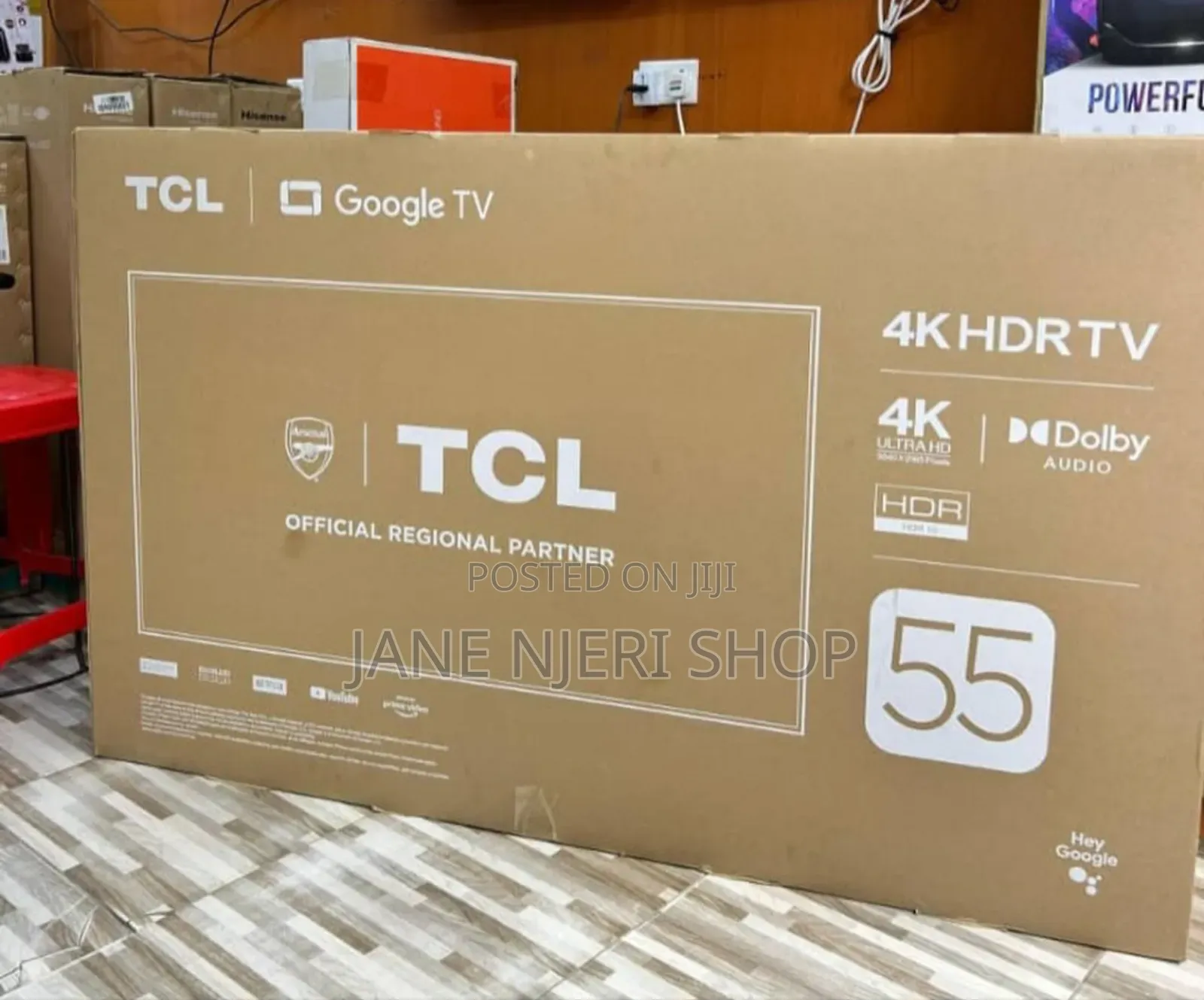TCL Google Tv 55 Inches Android Tv Quality New