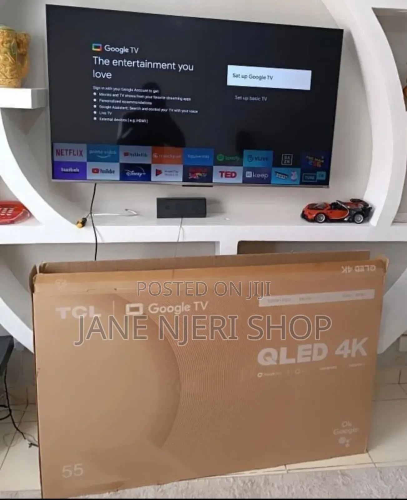 TCL Google Tv 55 Inches Android Tv Quality New