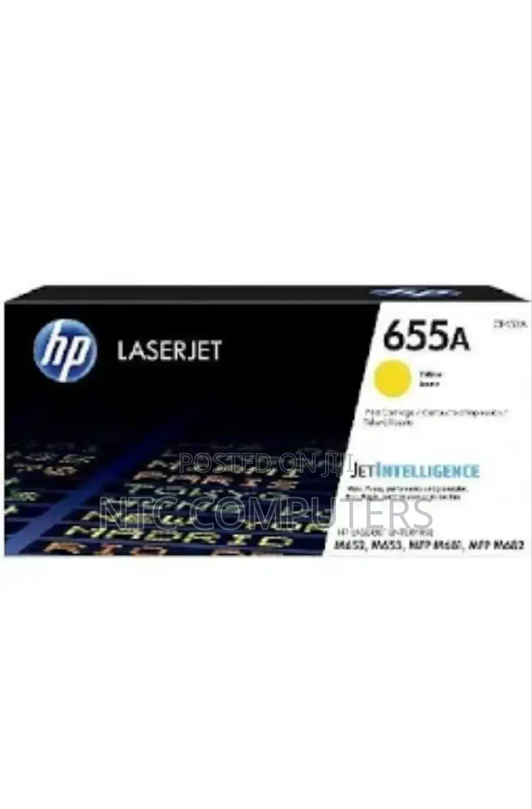 Hp 655a Yellow Original Laserjet Toner Cartridge, Cf452a