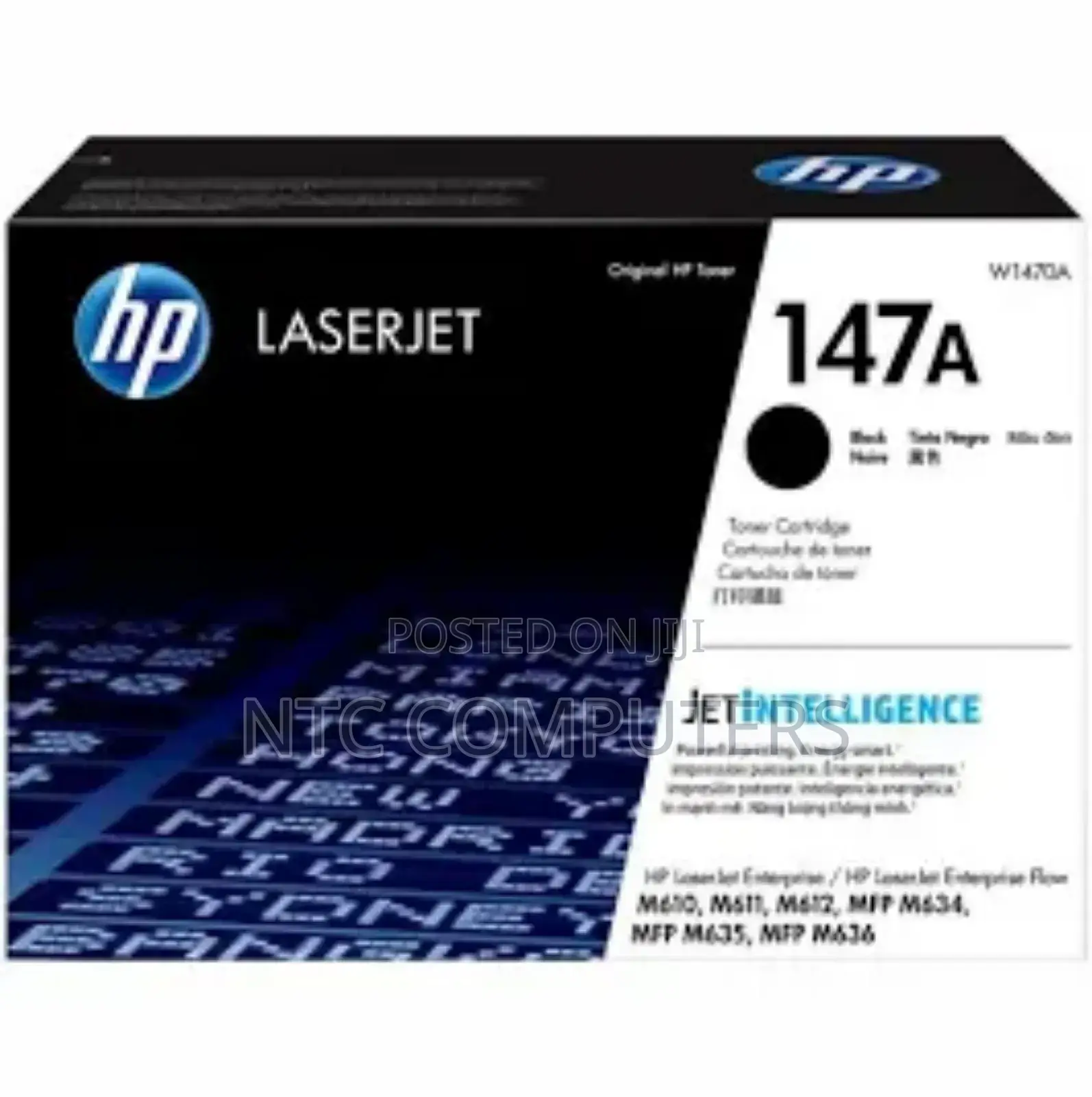 Hp 147a Black Original Laserjet Toner Cartridge