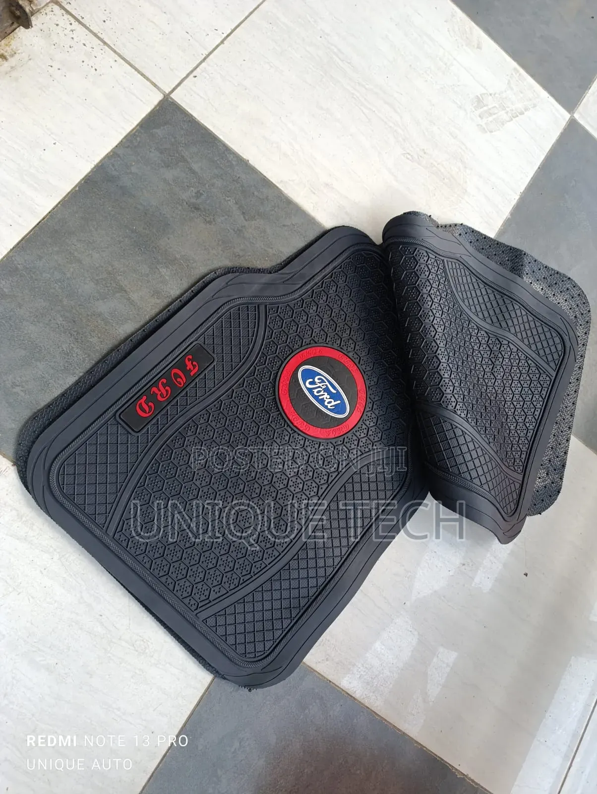 Ford Heavy Duty Car Mats 5pc ,Anti-Slip Durable