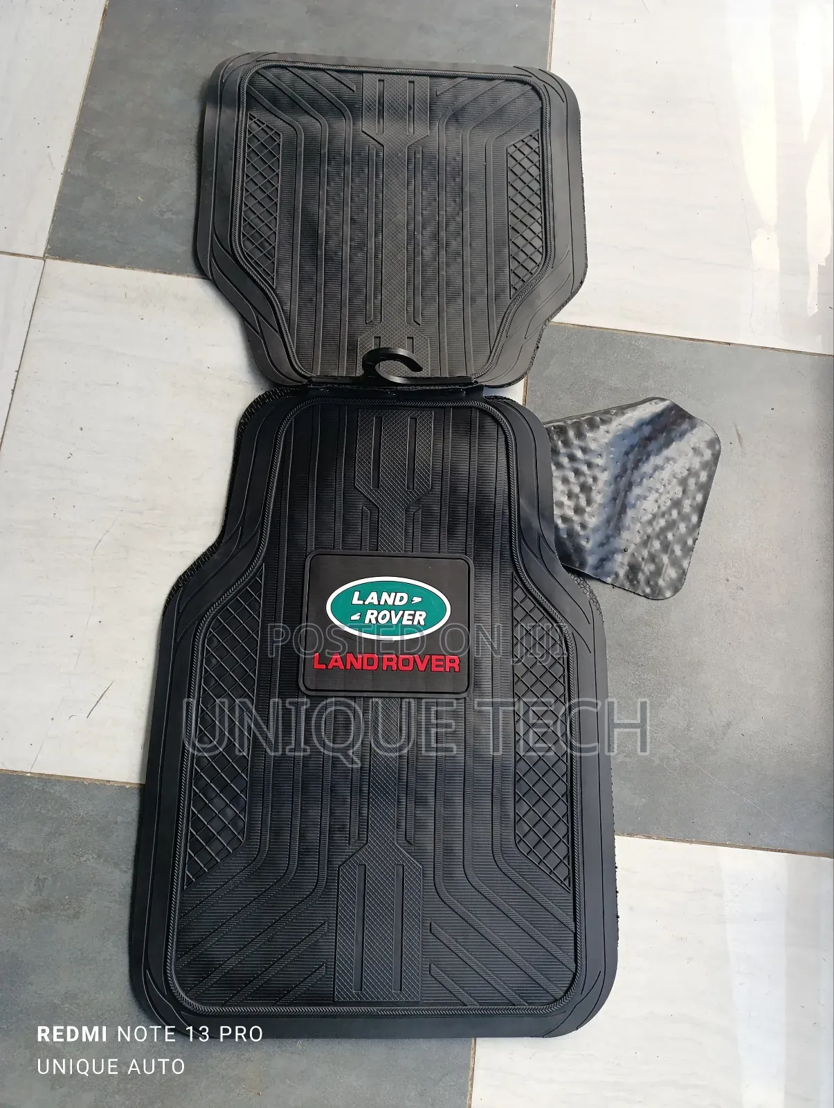 Custom Fit Heavy-Duty Land Rover 5pc Floor Mats