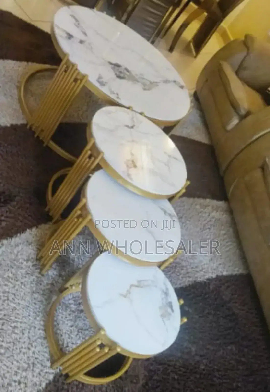 White 4 in 1 Executive Pure Table P-04