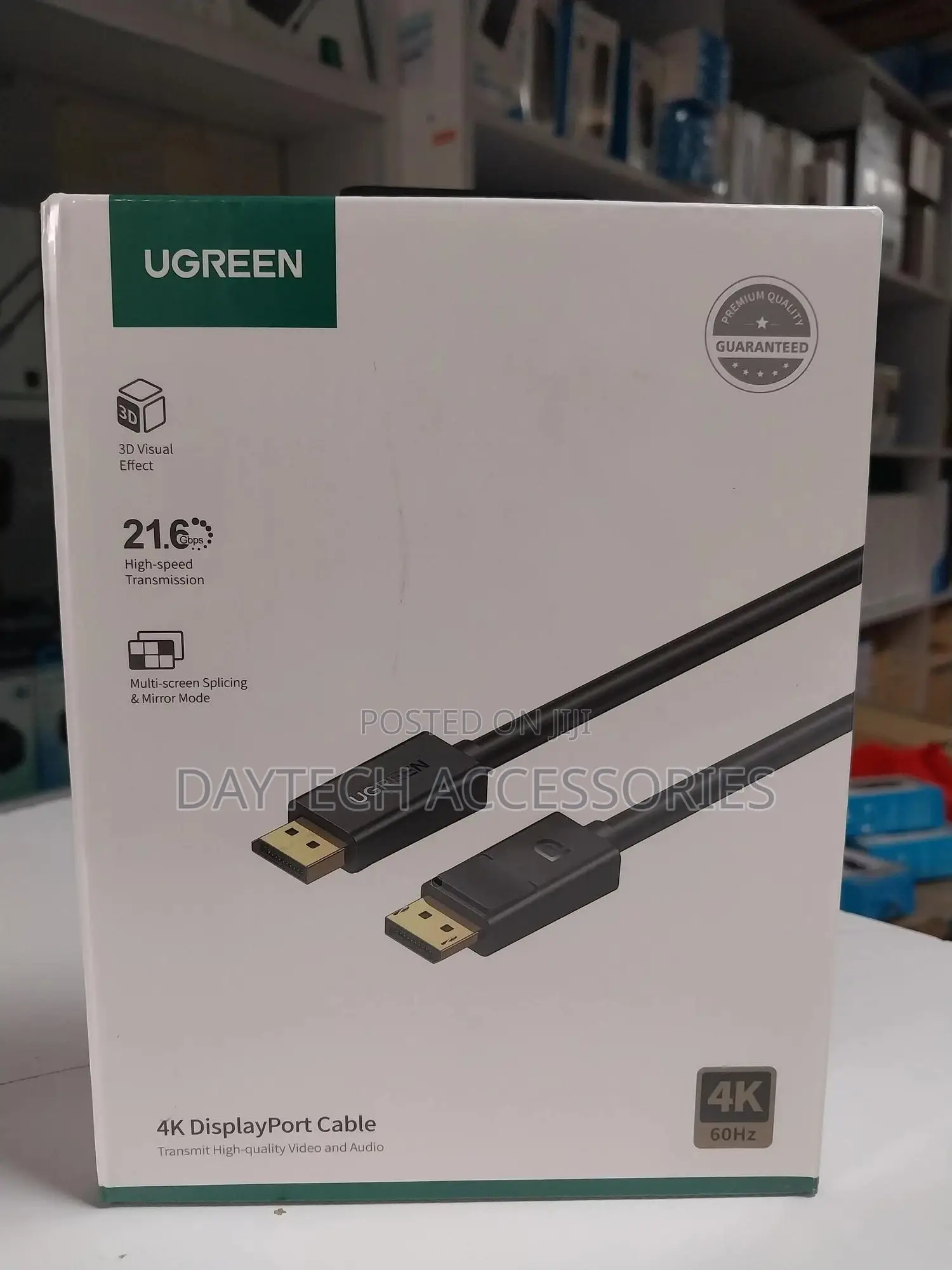 Display Port to Display Port Cable 3m Ugreen10212-Th
