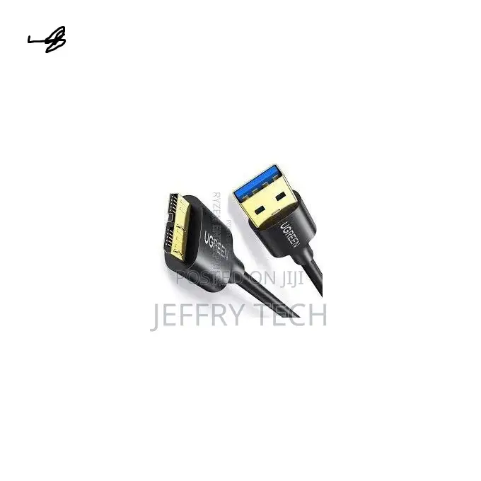 Ugreen Usb 3.0 a Male to Micro Usb 3.0 Male Cable 0.5m