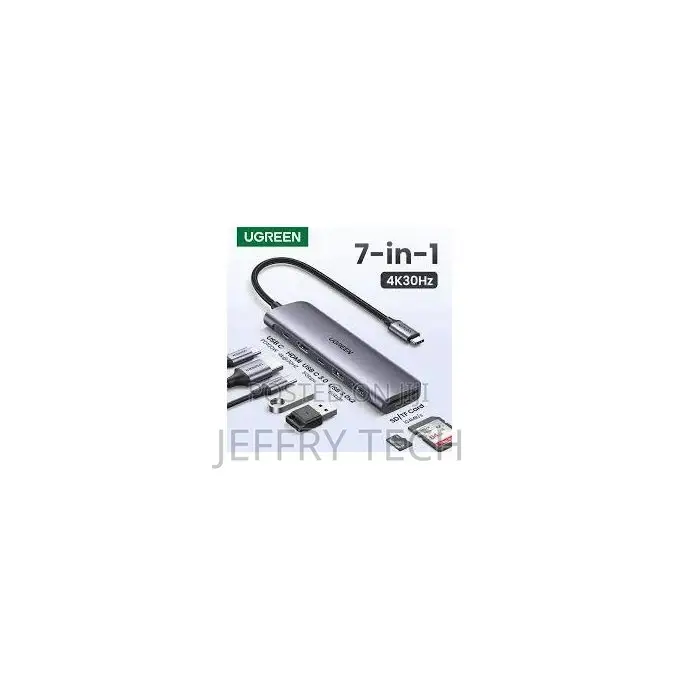 Ugreen 7 in 1 Multifunction Adapter, Usb-C to Usb Etc.