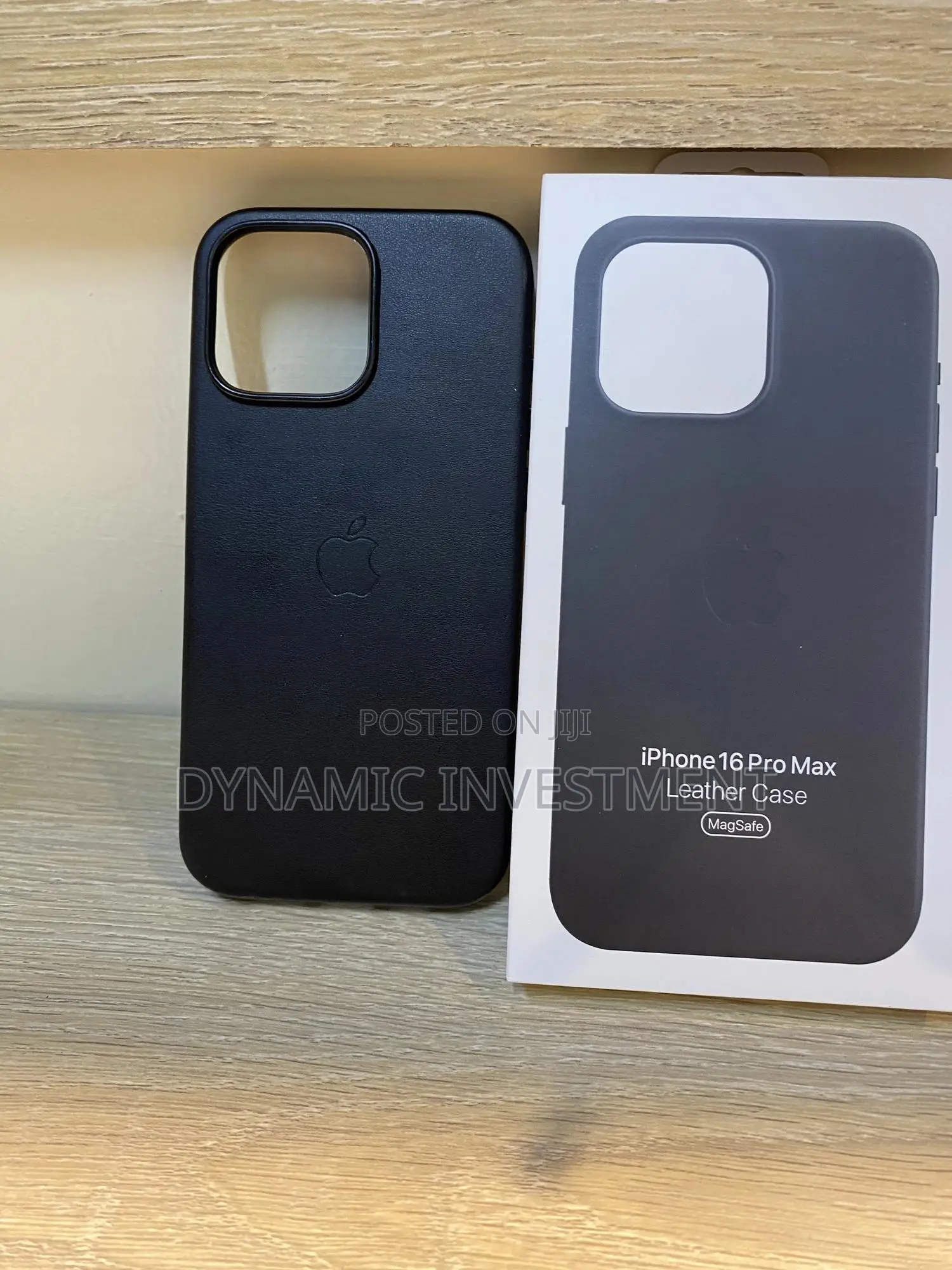 iPhone 16 Pro Max Full Grain Genuine Leather Magsafe Case